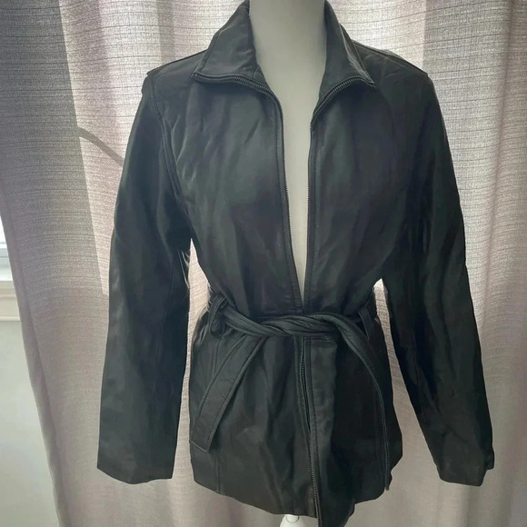 𝅺vintage Wilda leather jacket - Picture 1 of 6
